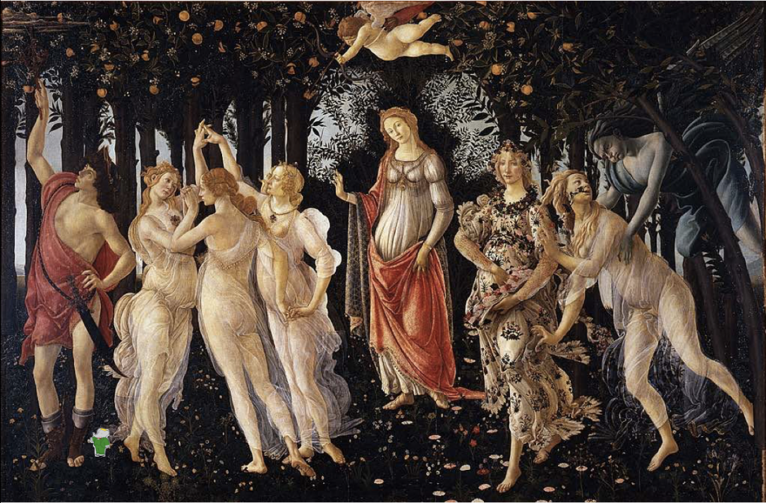 Le Printemps de Sandro Botticelli au musée des Offices